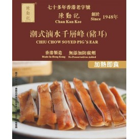 潮式滷水千層峰(豬耳)200g