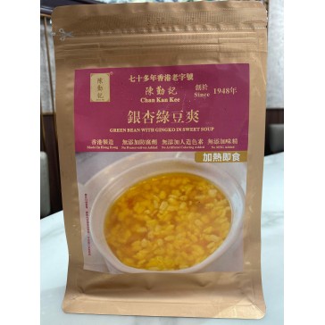 銀杏綠豆爽350g
